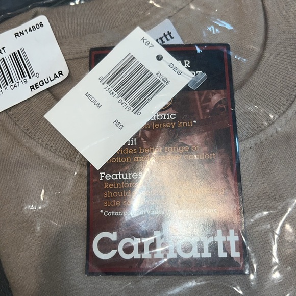 Carhartt Pocket T Shirt Size M - Picture 3 of 3